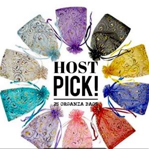 BEST SELLING🎉25 Organza Bags- 4 x 6 inch